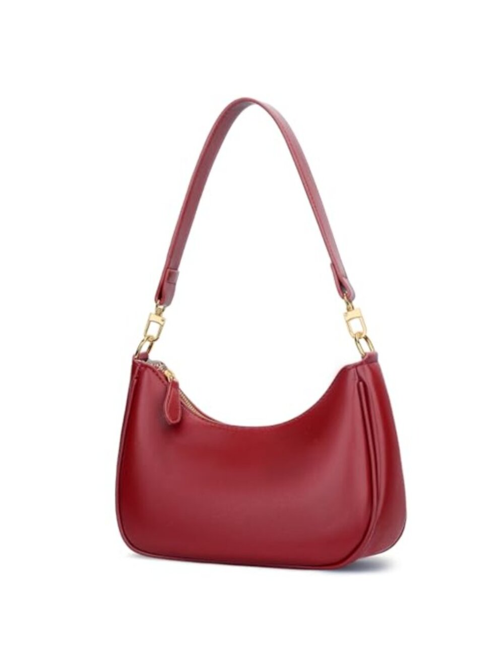 Cute Hobo Shoulder Bag for Women, PU Leather Handbag with Chain Strap